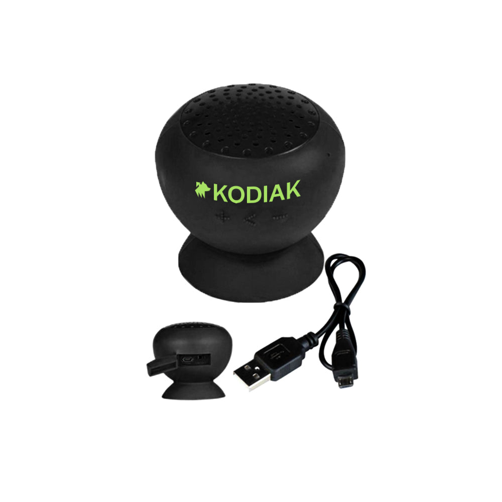3-in-1 Silicone Waterproof Shower Speaker With Phone Stand