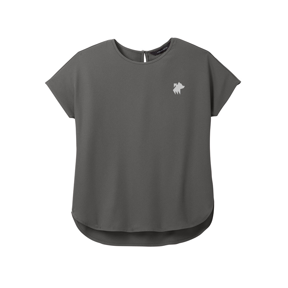 Women's Stretch Crepe Crew