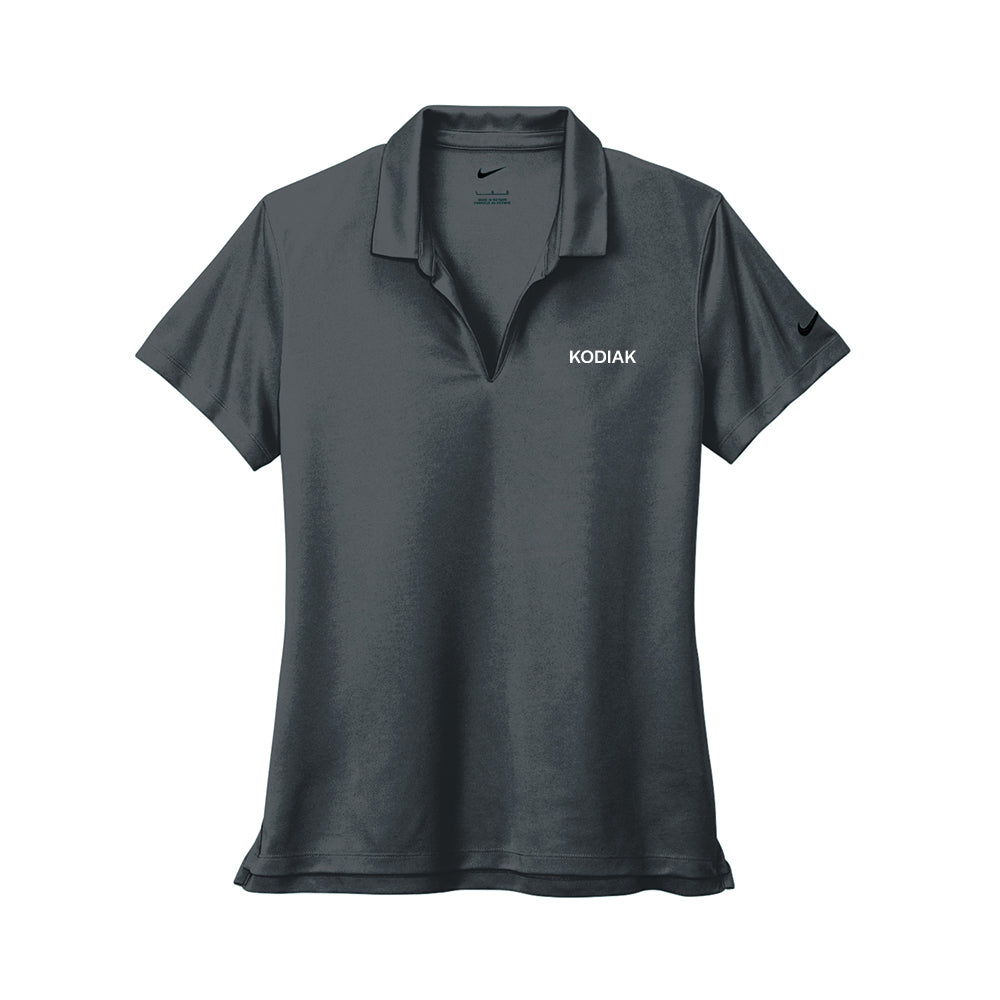 Nike Women's Dri-FIT Micro Pique 2.0 Polo (Anthracite) (Silicone)