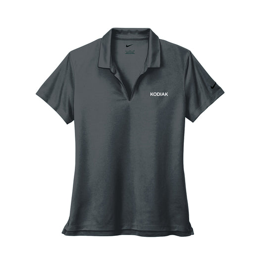 Nike Women's Dri-FIT Micro Pique 2.0 Polo (Anthracite) (Silicone)