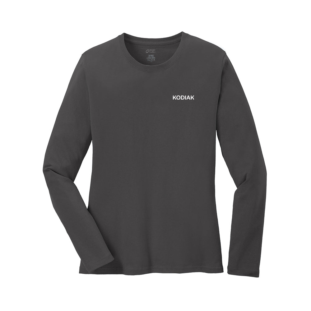 Port & Company Women's Long Sleeve Core Cotton Tee