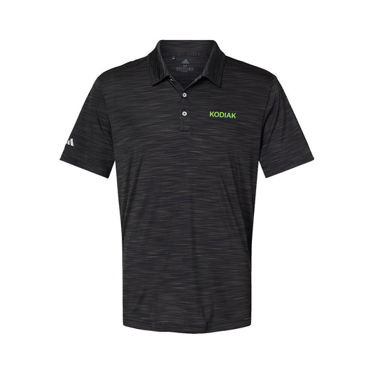 Adidas Men's Melange Polo (Black Melange)
