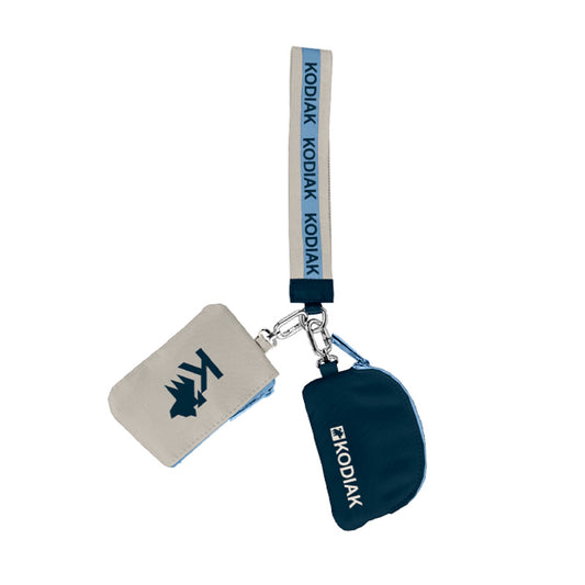 Double Pouch Wristlet
