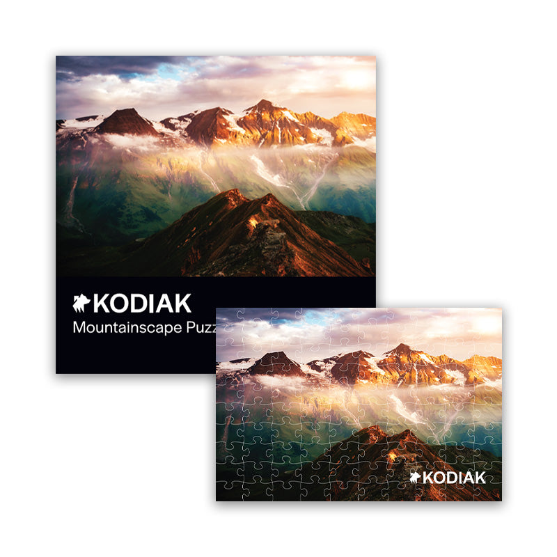 Kodiak Custom 100pc Mountainscape Puzzle