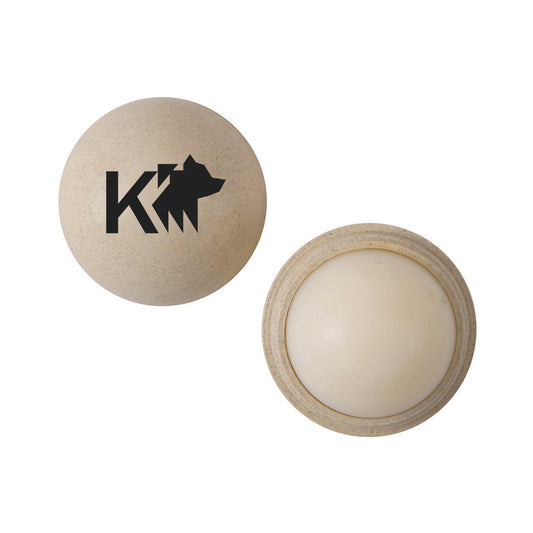 Wheat Straw All Natural Lip Balm Moisturizer Ball